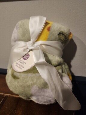 Parents Choice Alligator Crocodile Plush Baby Blanket Jungle Giraffe